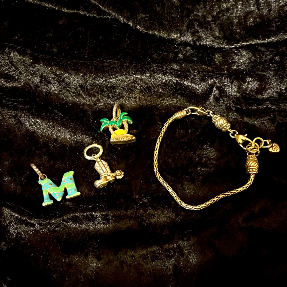 Brighton Charm Bracelet with charms